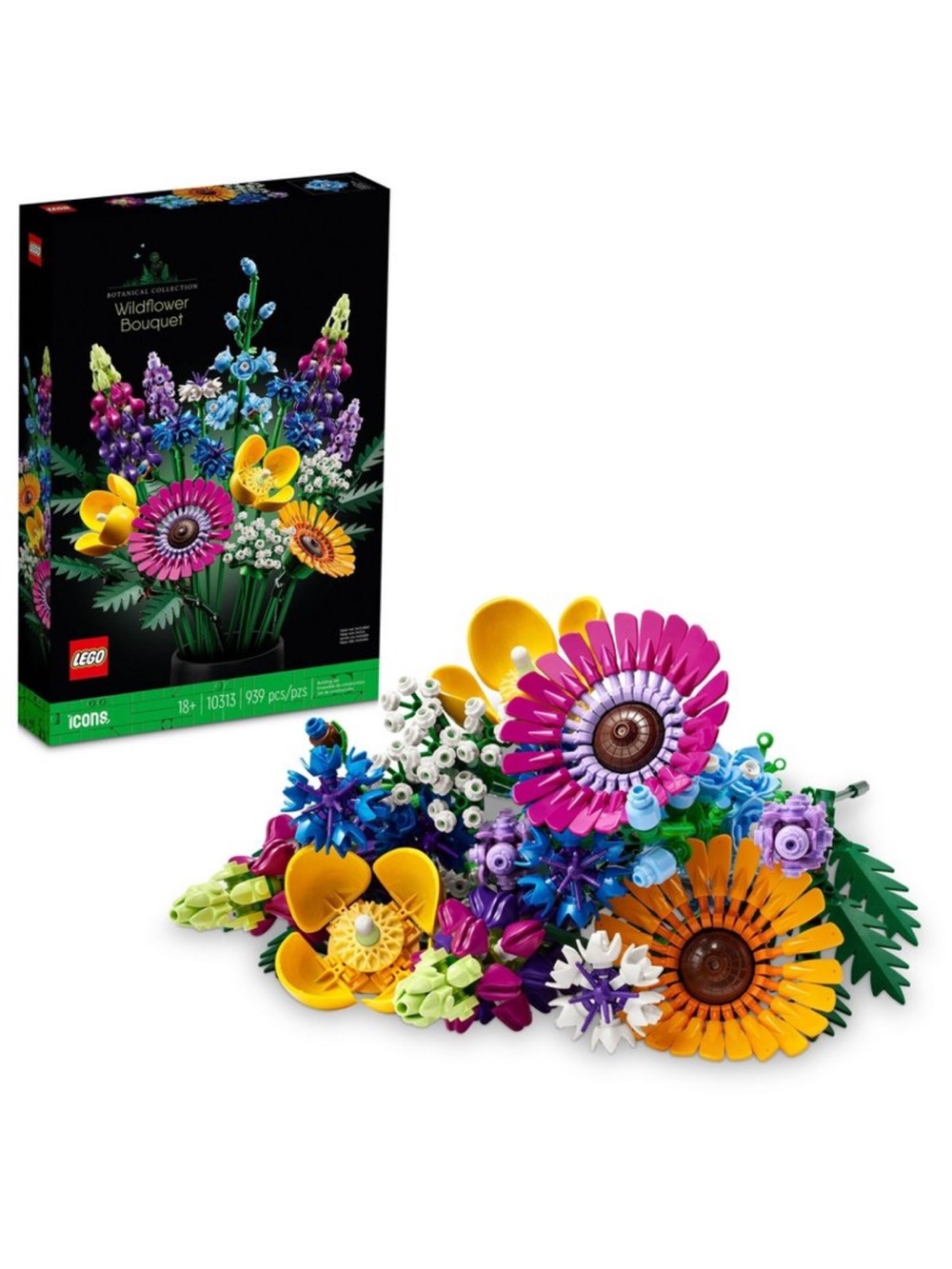 LEGO Wildflower Bouquet Building Kit